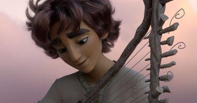 david movie - david plays a stringed instrument