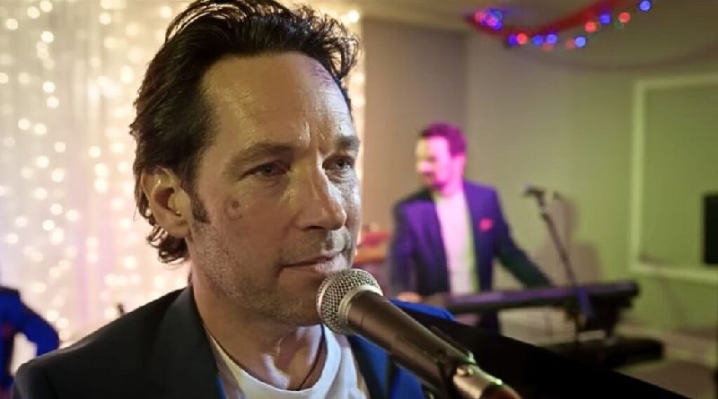 power ballad movie - paul rudd microphone