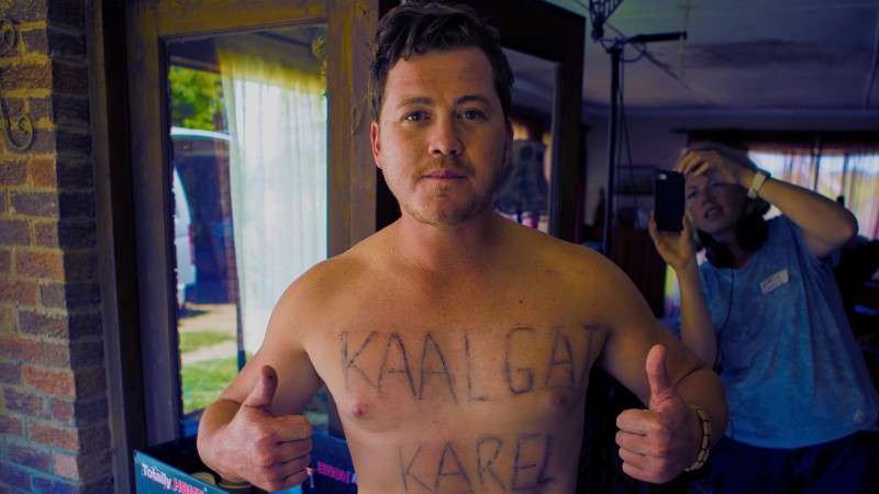 francois jacobs on set of kaalgat karel